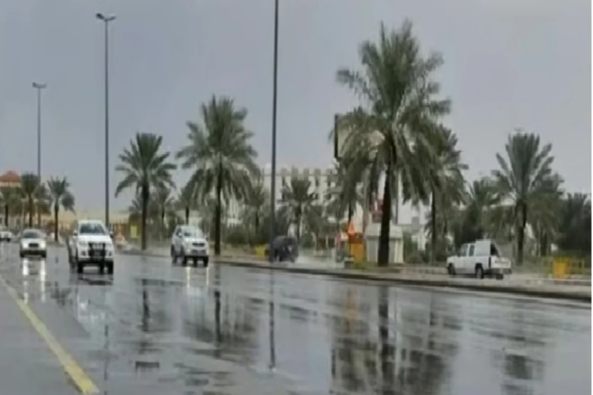 صورة معبرة عن الأمطار