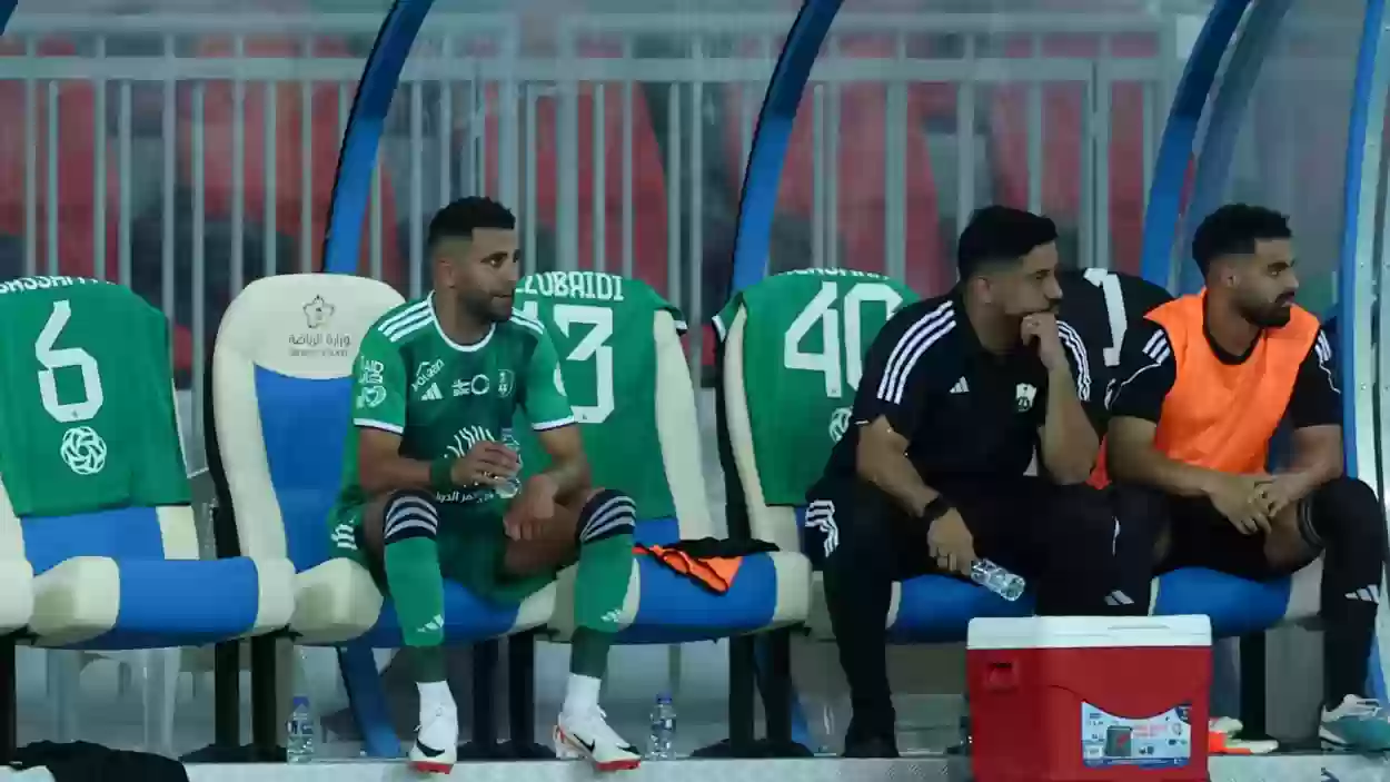 رياض محرز بعد خماسية الفتح السعودي