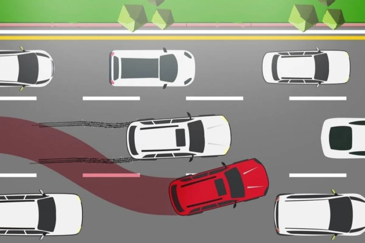 صورة معبرة عن المراوغة بين المركبات