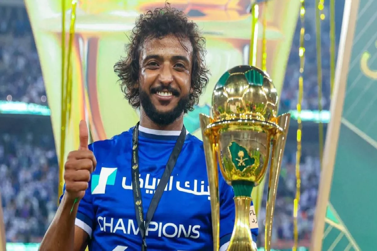 الظهير الدولي ياسر الشهراني.