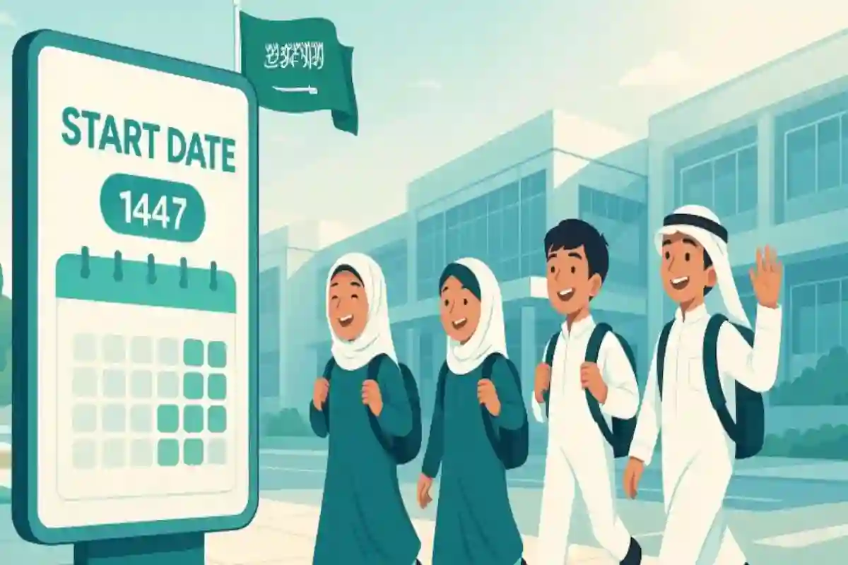 مواعيد إجازات الفصل الأول للعام الدراسي 1447هـ (2025–2026) في السعودية