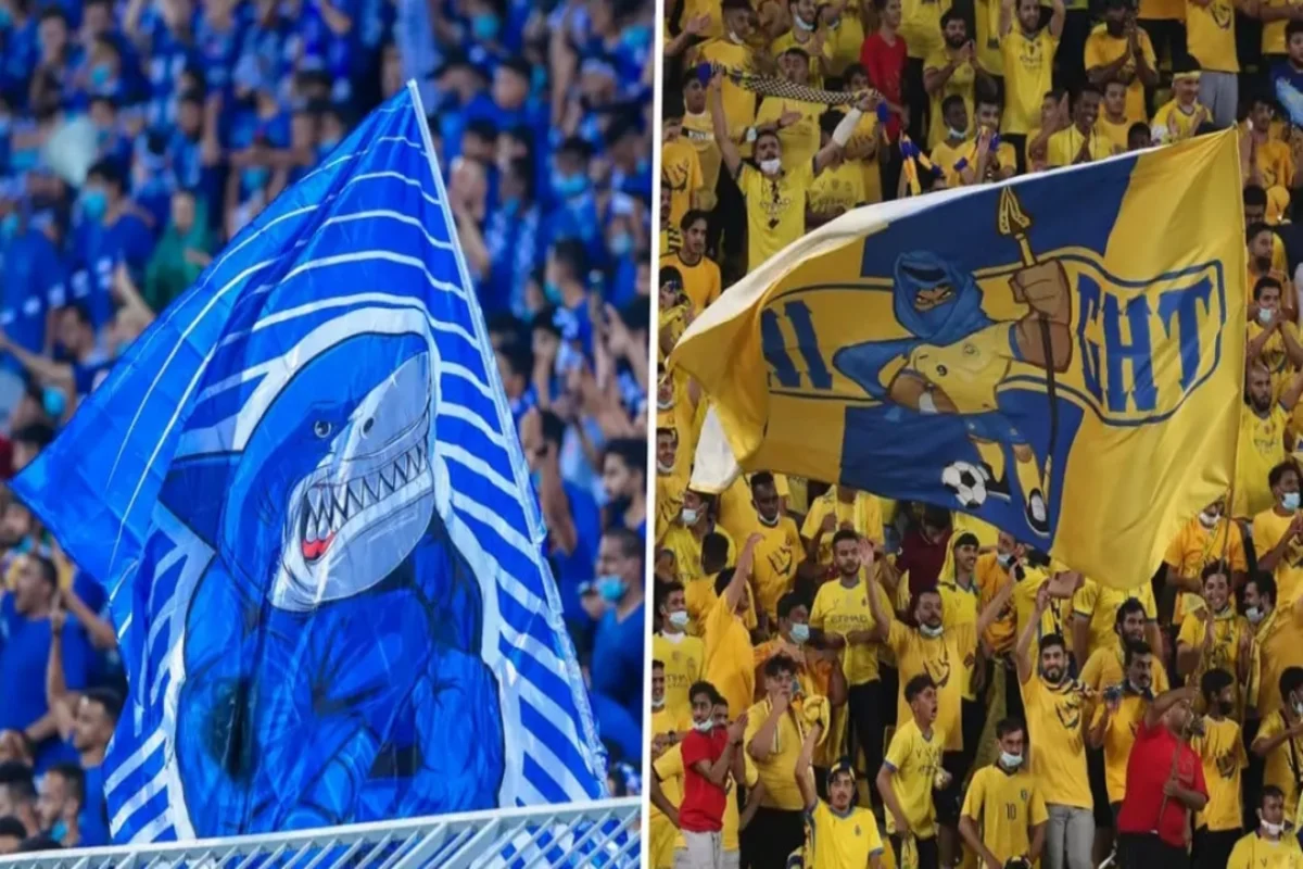 جماهير النصر السعودي والهلال