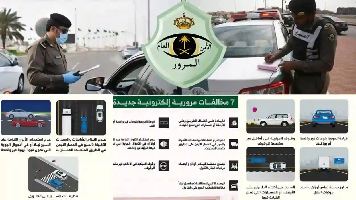 الاستعلام عن المخالفات المرورية