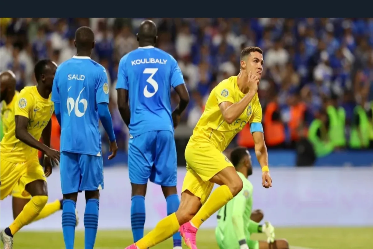 النصر والهلال في مواجهة سابقة