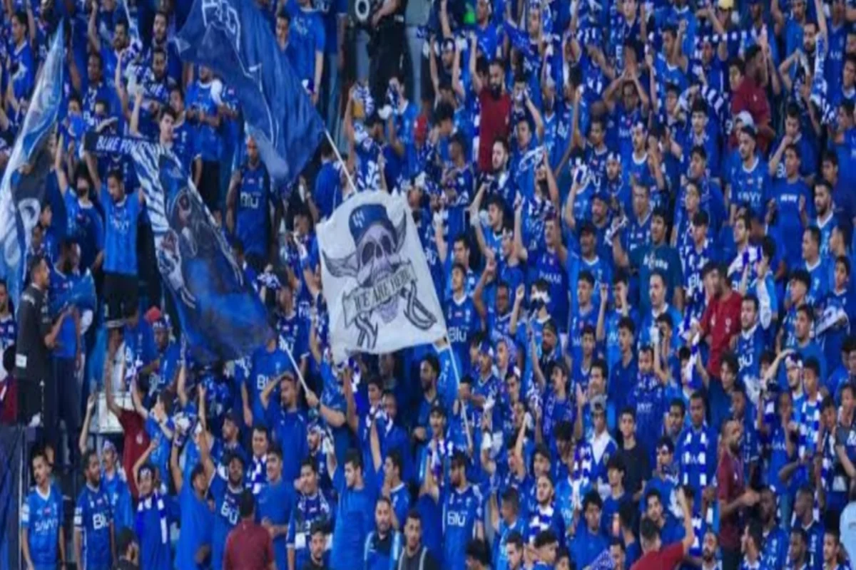 جماهير. الهلال السعودي 
