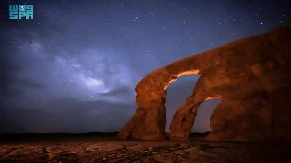 رصد درب التبانة من العُلا