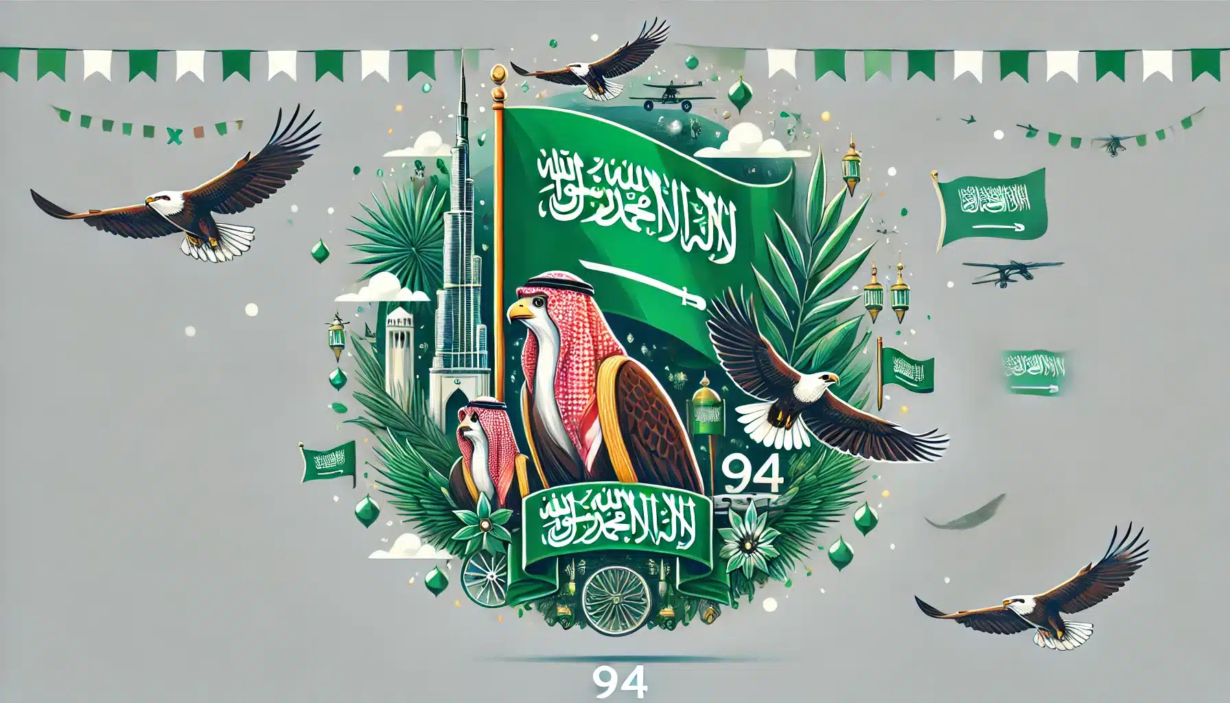 أجمل كلمات ورسائل اليوم الوطني السعودي تعبيرًا عن الحب والفخر بالوطن