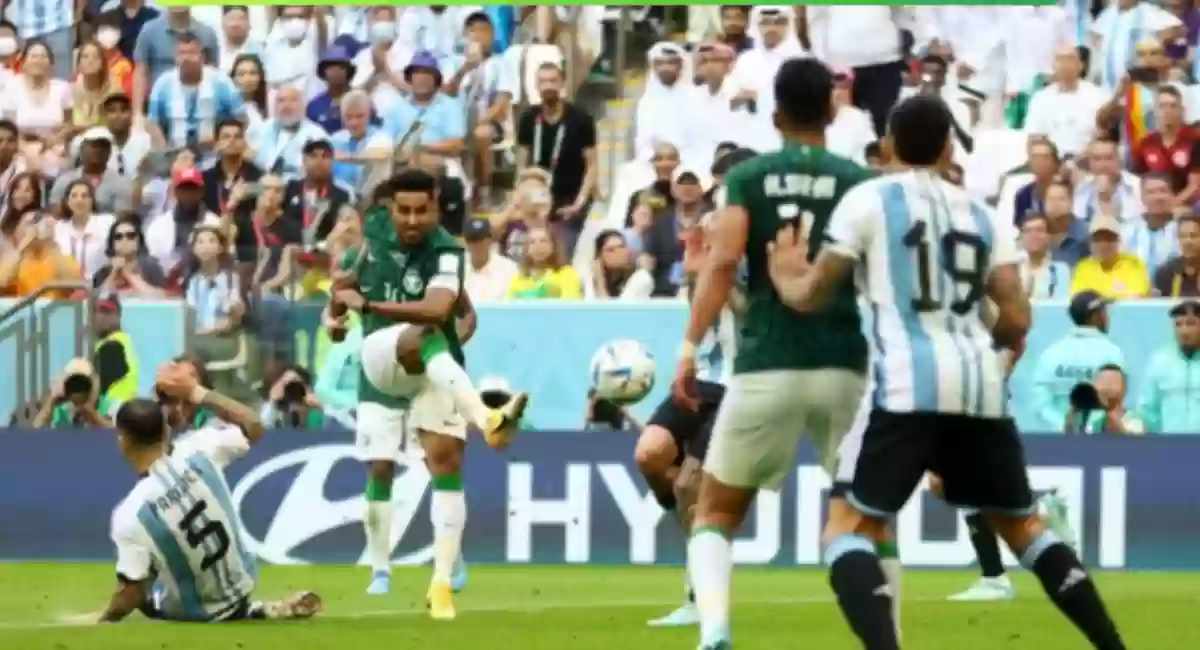سالم الدوسري ومباراة الارجنتين في كأس العالم
